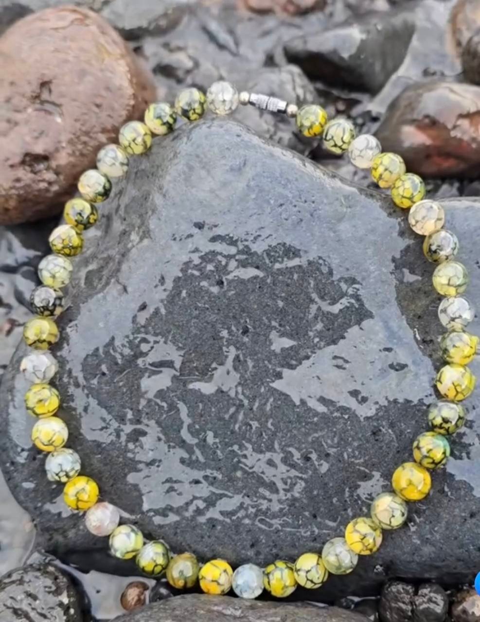 TEIVARA bracelet on volcanic rock